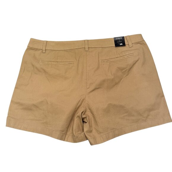 NWT J. Crew Classic 5" Chinos Shorts Size 16 - Picture 3 of 8